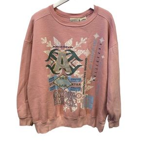 Rare Vintage Ski Arizona Jeans Sweatshirt Snow Logo Pullover Crewneck XL winter
